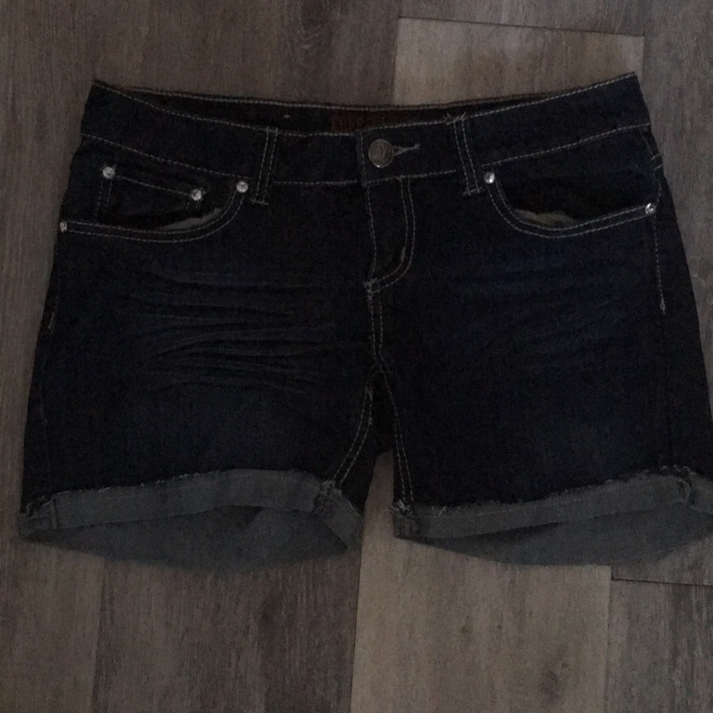 Free Culture jean shorts